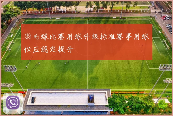 羽毛球比赛用球升级标准赛事用球供应稳定提升