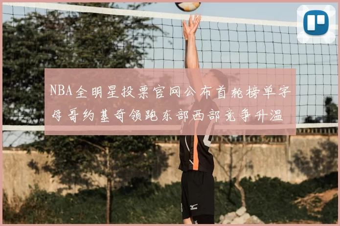 NBA全明星投票官网公布首轮榜单字母哥约基奇领跑东部西部竞争升温